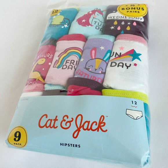 Toddler Girls' Hipsters Briefs 11-pk Set Size12 - Picture 2 of 5